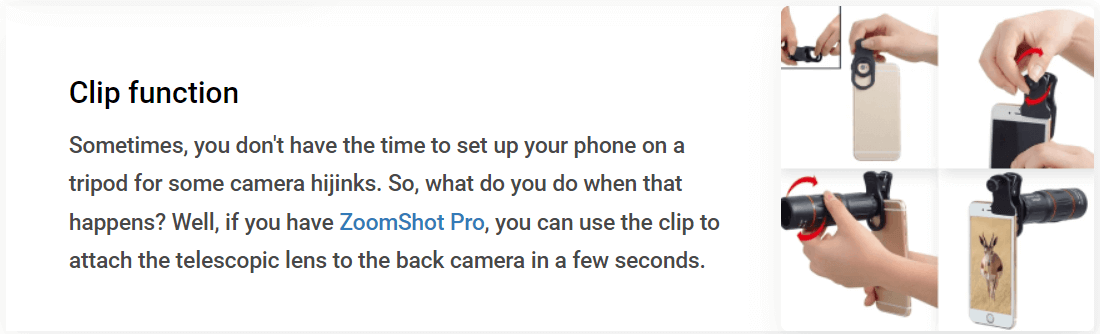 zoomshot pro